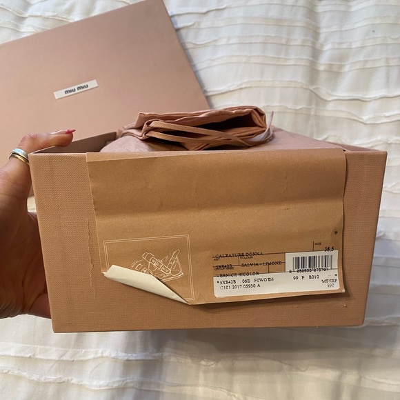 Brand new miu miu t-strap buckle sandals - Picture 12 of 12